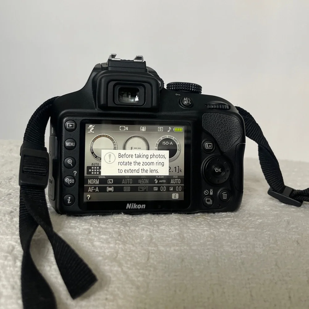 Nikon D3400 DSLR Camera and Acessories